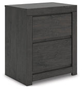 Fraluna Charcoal Nightstand