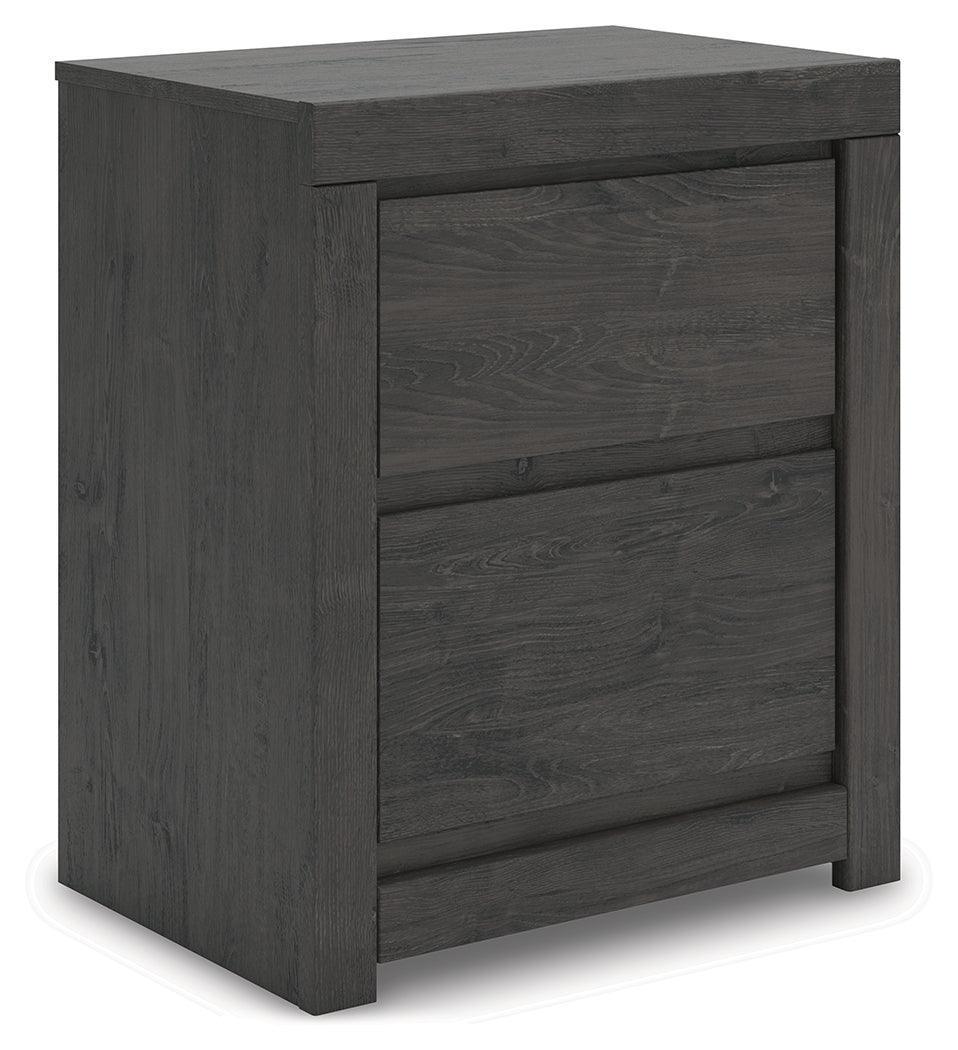 Fraluna Charcoal Nightstand