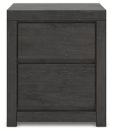Fraluna Charcoal Nightstand