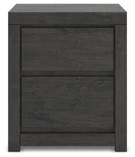 Fraluna Charcoal Panel Bedroom Set view 20