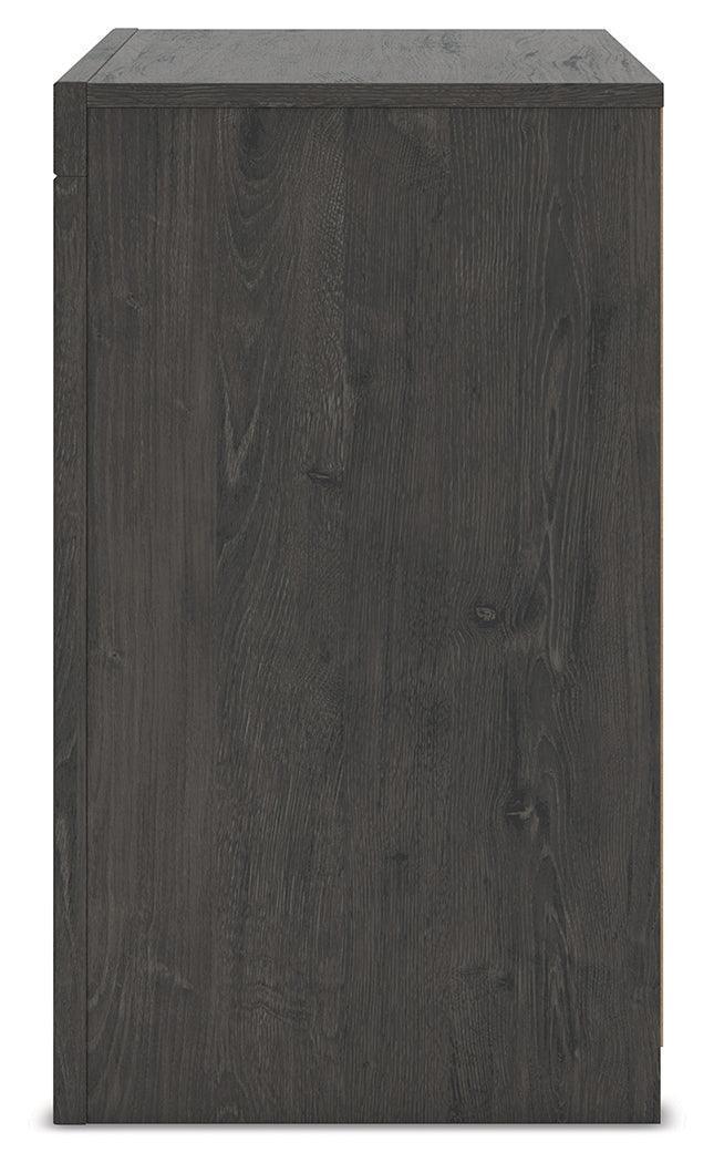 Fraluna Charcoal Nightstand