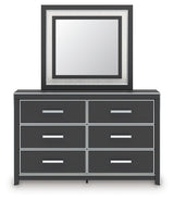 Zuraleus Black Dresser and Mirror