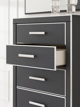 Zuraleus Black Chest of Drawers