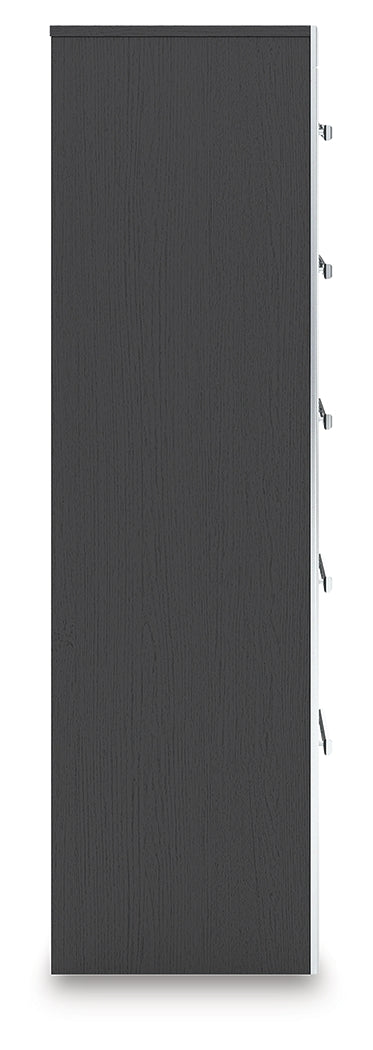 Zuraleus Black Chest of Drawers
