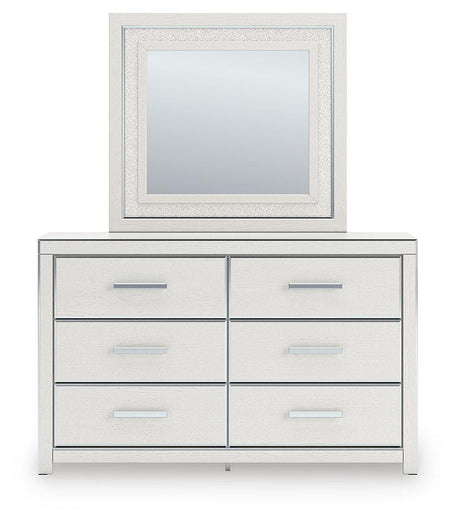 Zuraleus White Upholstered Panel Platform Storage Bedroom Set view 13