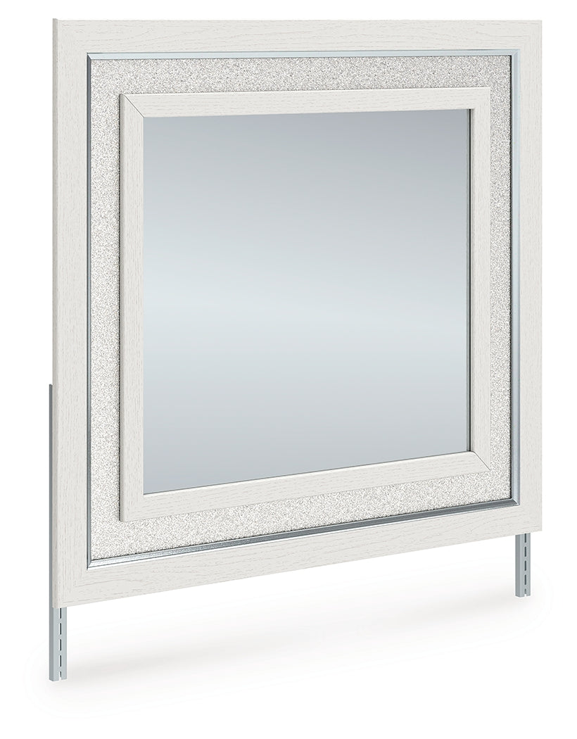 Zuraleus White Bedroom Mirror