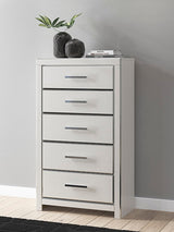 Zuraleus White Chest of Drawers