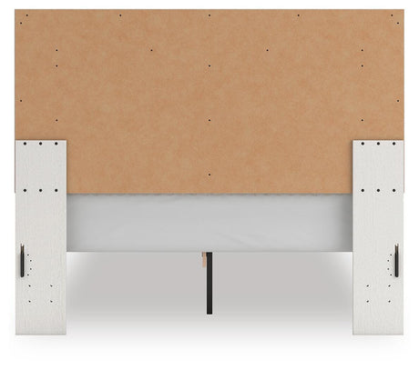 Zuraleus White Upholstered Panel Platform Platform Upholstered Bedroom Set 2 view 7