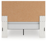 Zuraleus White Queen Upholstered Panel Bed