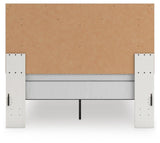 Zuraleus White Upholstered Panel Bedroom Set 2 view 6