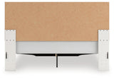 Zuraleus White King Upholstered Panel Storage Bed