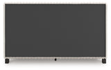 Zuraleus White Queen Upholstered Bed
