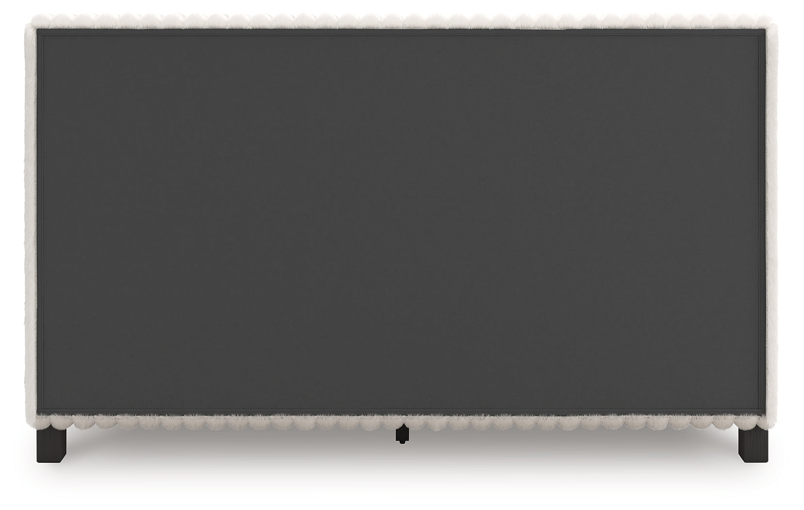 Zuraleus White Queen Upholstered Bed