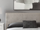 Zuraleus White Queen Upholstered Bed