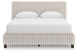 Zuraleus White Queen Upholstered Bed