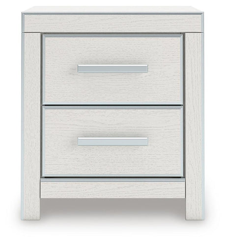Zuraleus White Upholstered Panel Platform Platform Upholstered Bedroom Set 2 view 20