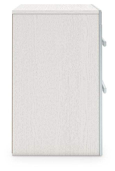 Zuraleus White Upholstered Panel Bedroom Set 2 view 22