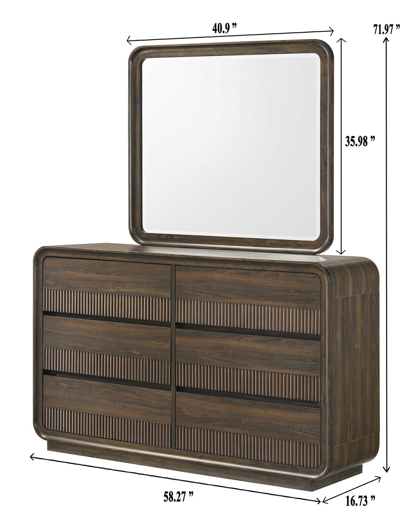 Kinkaid Gray Dresser