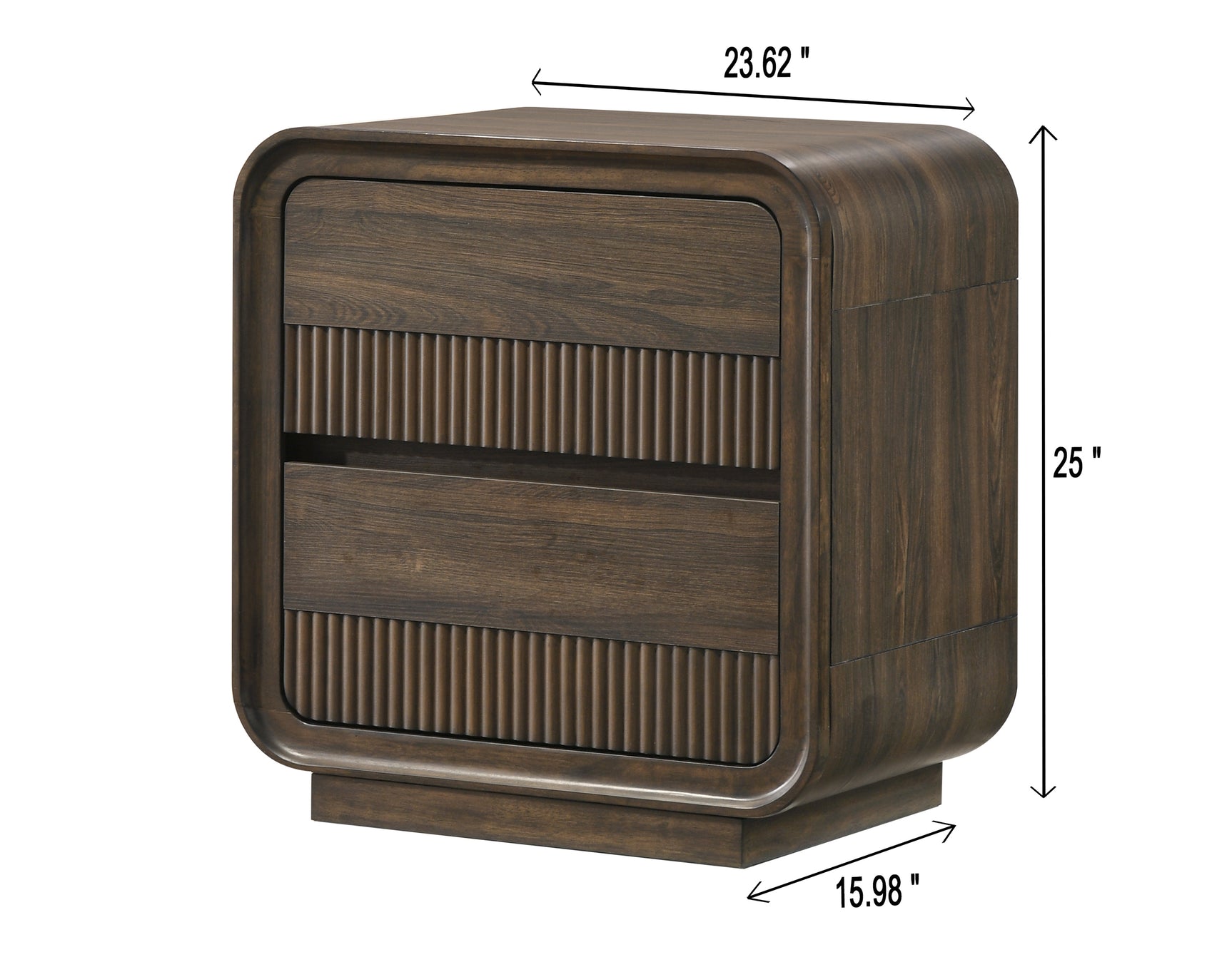 Kinkaid Gray Nightstand