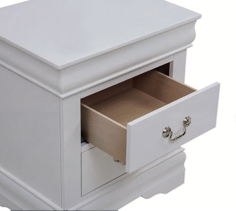 Louis Philip Greige Sleigh Panel Bedroom Set view 11