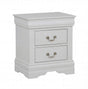 Louis Philip Nightstand in Greige Finish from Ella Furniture