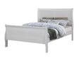 Louis Philip Greige Sleigh Panel Full Bed from Ella Furniture