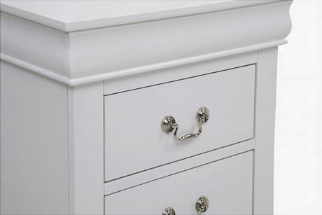 Louis Philip Greige Sleigh Panel Bedroom Set view 13