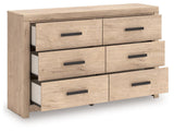 Sanginlane Tan Dresser