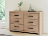 Sanginlane Tan Dresser
