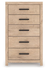 Sanginlane Tan Chest of Drawers