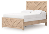 Sanginlane Tan Full Panel Bed