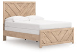 Sanginlane Tan Full Panel Bed