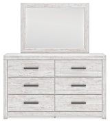 Cayboni Whitewash Panel Bedroom Set view 14
