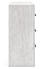 Cayboni Whitewash 6-Drawer Dresser