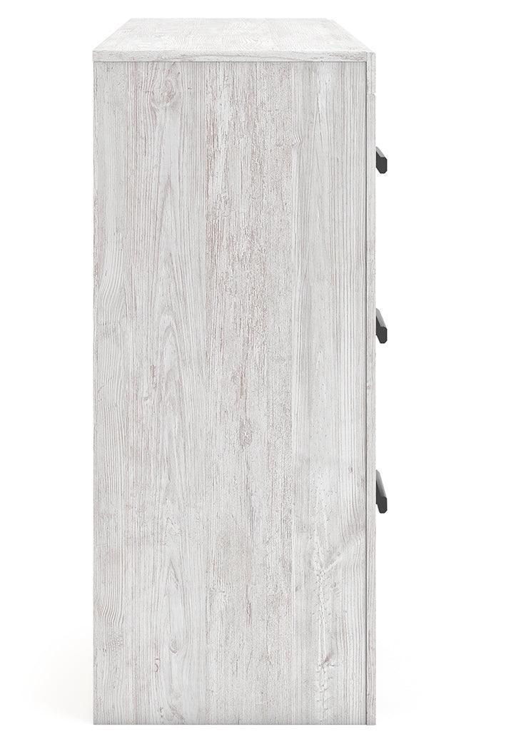 Cayboni Whitewash 6-Drawer Dresser