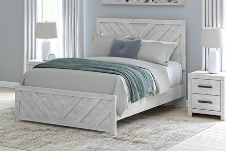 Cayboni Whitewash Panel Bedroom Set view 11