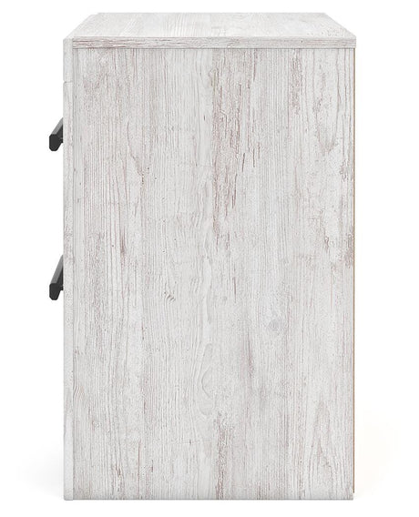 Cayboni Whitewash Panel Bedroom Set view 26