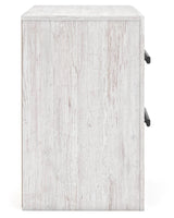 Cayboni Whitewash Panel Bedroom Set view 28