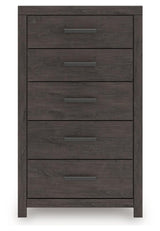 Prendonea Charcoal Chest of Drawers