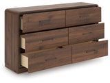Fortlorn Walnut Brown Dresser