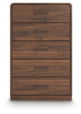 Fortlorn Walnut Brown Chest of Drawers