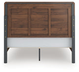 Fortlorn Walnut Brown Queen Panel Bed