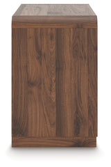 Fortlorn Walnut Brown Nightstand