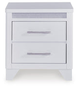 Jarlee White Nightstand view 4