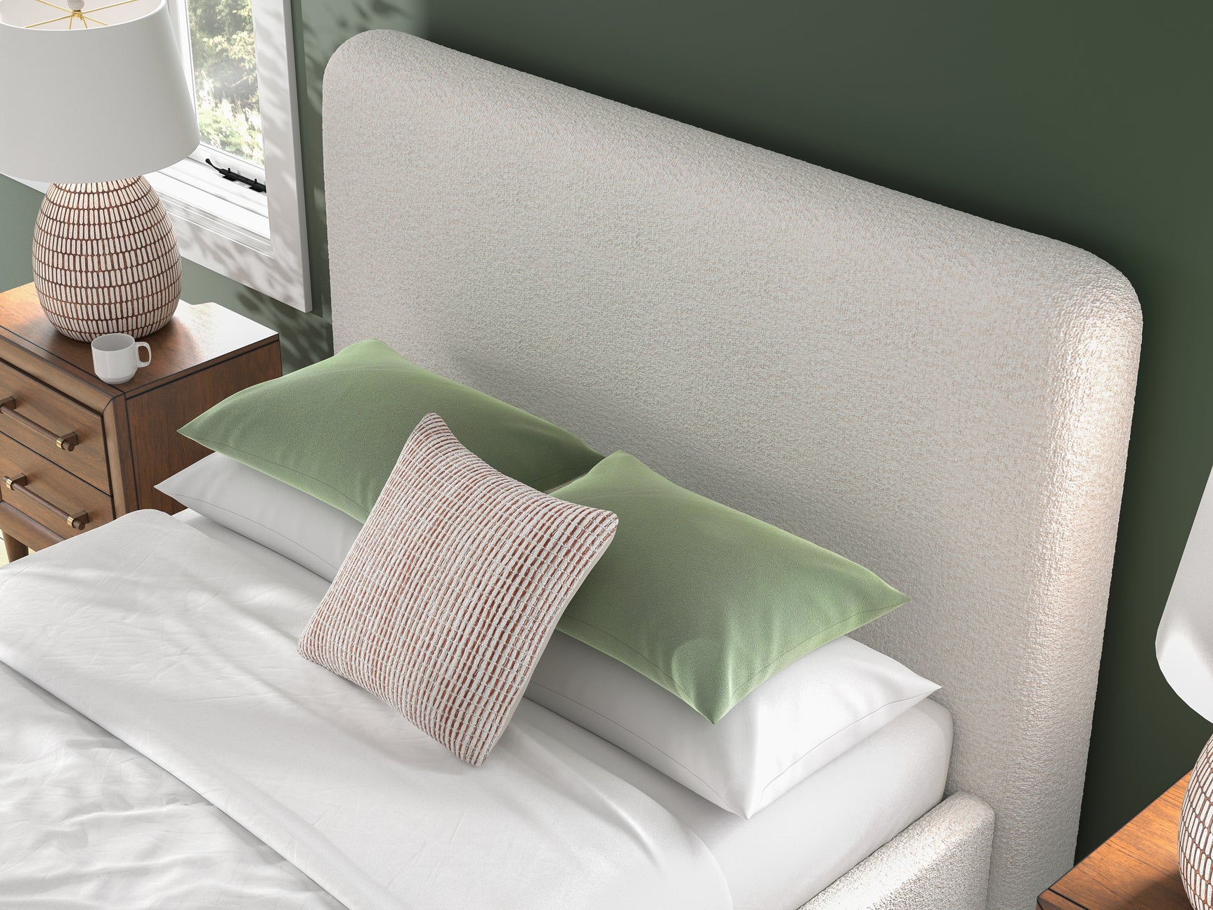 Brintstreet Beige Next-Gen Nuvella™ Queen Upholstered Bed