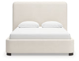 Brintstreet Beige Next-Gen Nuvella™ Queen Upholstered Bed