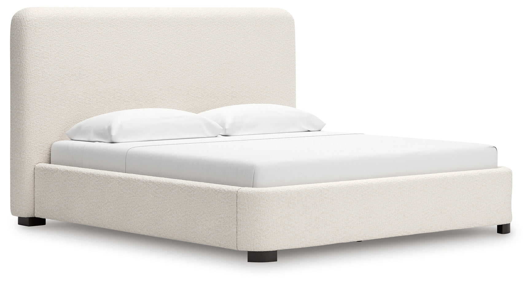 Brintstreet Beige Next-Gen DuraPella King Upholstered Bed