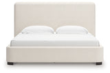 Brintstreet Beige Next-Gen DuraPella King Upholstered Bed