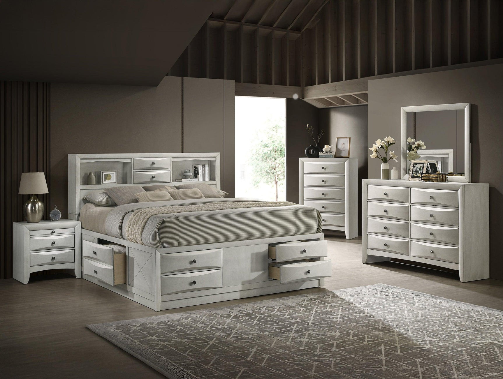 Emily White Nightstand