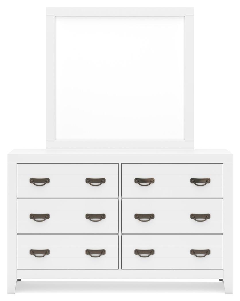Binterglen White Panel Bedroom Set view 12